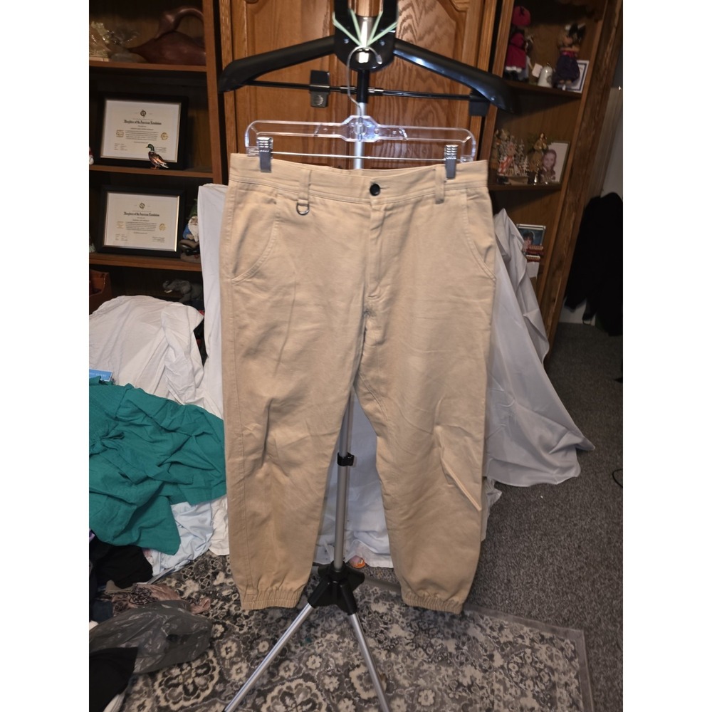KissFunk Womens Jeans Elastic Ankles. 26" Waist, 9" Rise, 27" Inseam.